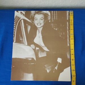 4/$20 Marilyn Monroe NY Taxi Cab 11x14 Sepia poster print